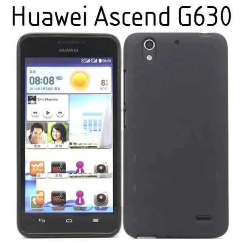  Gumijasti / gel etui za Huawei Ascend G630
