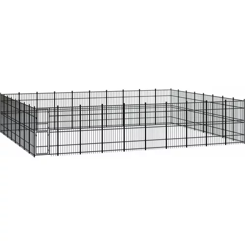  vanjski kavez za pse čelični 73 73 m²