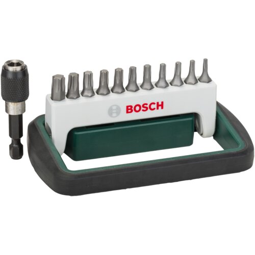 Bosch Set odvijačkih bitova 2609256D23, Magnetni univerzalni držač, 12 komada Slike