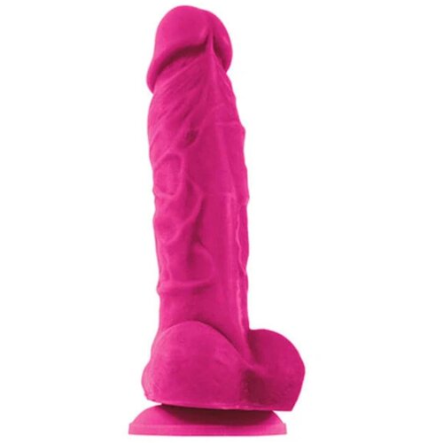 New Sensations Novelties Dildo Coloursoft Pink 5&amp;#039;&amp;#039; Slike