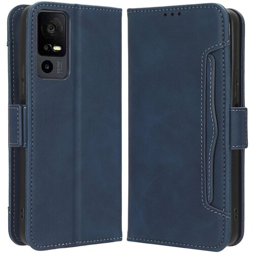 INORCO Za TCL 40 XL torbica za stojalo za telefon z magnetnim zapiranjem, več rež za kartice, PU usnjen ovitek za telefon, (22033990) Slike