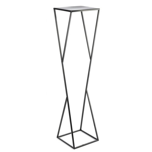  Stalak za cveće LOFT 100x23,5 cm crni Slike