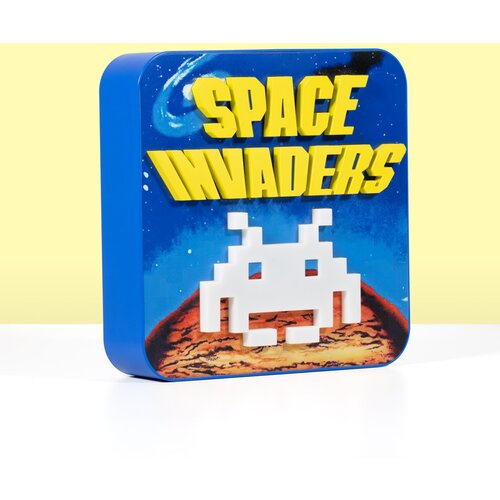Numskull merchandise official space invaders 3D lamp lučka Slike