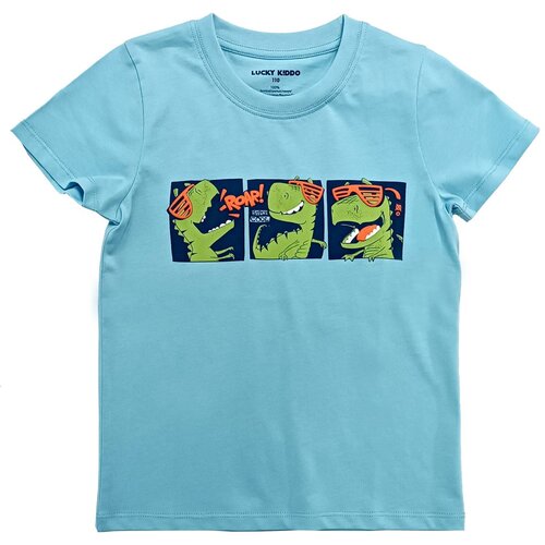 Lucky Kiddo majica KR LK-KBT SS 1_24 021490 F modra 92 Cene