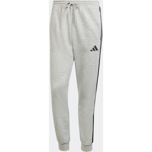 Adidas Mu&amp;scaron;ki donji deo trenerke Essentials 3 Strpies, Sivi Slike