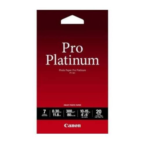 Canon PT-101 10x15 cm, 20 sheet Photo Paper Pro Platinum 300 g Cijene