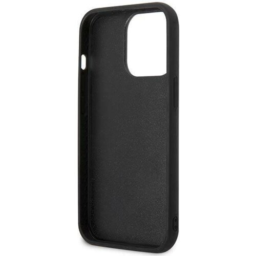 Karl Lagerfeld KLHCP14L3DRKCK za iphone 14 pro črna trda za&amp;scaron;čita - full bodies 3D Slike
