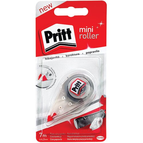 Korektor ROLER 4,2MMX7M MINI ROLLER PRITT HENKEL 2055779/2755561 BLISTER Cijene