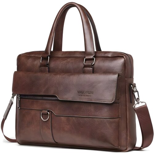  Mu&scaron;ka Crossbody Torba WEIXIER GA-35559 - Tamno smeđa KP35559 Cijene