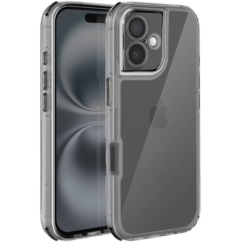 AVIZAR Ovitek za iPhone 16, Ojačan, Dvo-materialni Dizajn, Teksturiran, Proti Drsenju, Črna, (5000189458) Cene