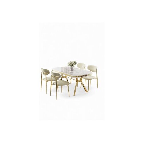 Hanah home Trpezarijski set, 5 dijelova, svijetlozelena Cene