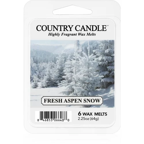 Country Candle Fresh Aspen Snow vosak za aroma lampu 64 g