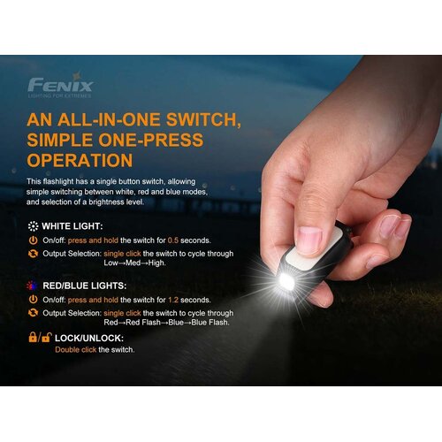 Fenix svjetiljka ručna E-LITE LED Slike