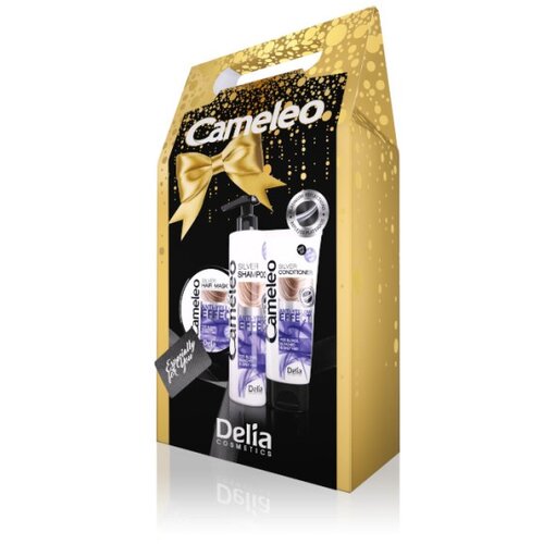 Delia CAMELEO Poklon set ANTI YELLOW šampon + regenerator + maska Cijene