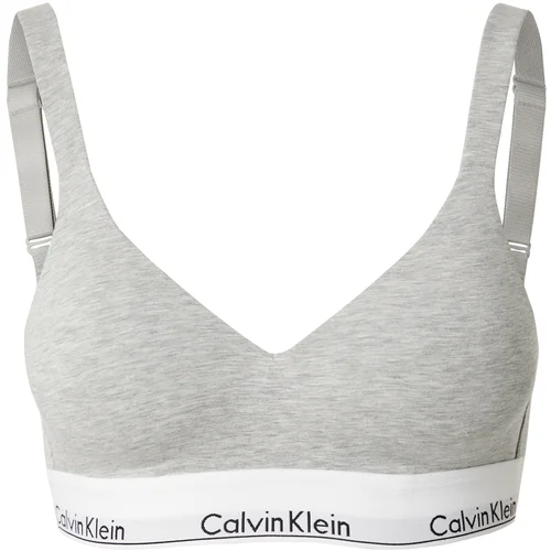 Calvin Klein Underwear Nedrček pegasto siva / črna / bela