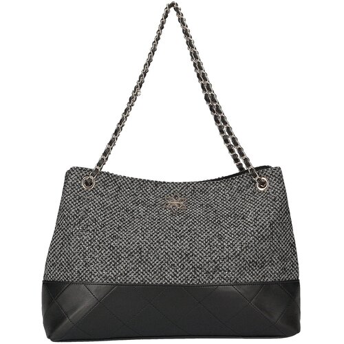 Jail Jam Ročne torbice Augusta Shopping Bag Tweed Ecopelle C Tracolla Cat Večbarvna Slike