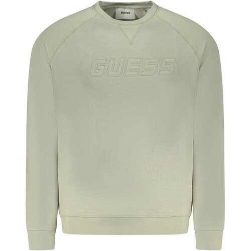 Guess Jeans SWEATSHIRT WITHOUT ZIP MEN GREEN Slike