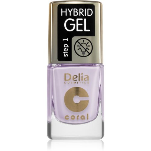 Delia Cosmetics Coral Hybrid Gel gel lak za nokte bez kori&amp;scaron;tenja UV/LED lampe nijansa 115 11 ml Slike