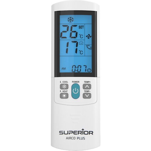 Superior Daljinski upravljač za klime, 2000 kodova, univerzalni - RC AirCo Plus Slike