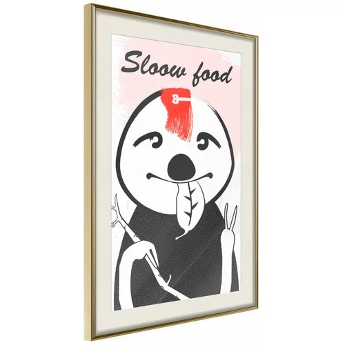  Poster - Sloth's Favourite Food 20x30