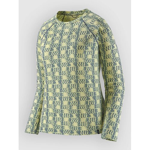 Patagonia Cap Mw Crew Base Layer Top sun quilt / blue sage Slike