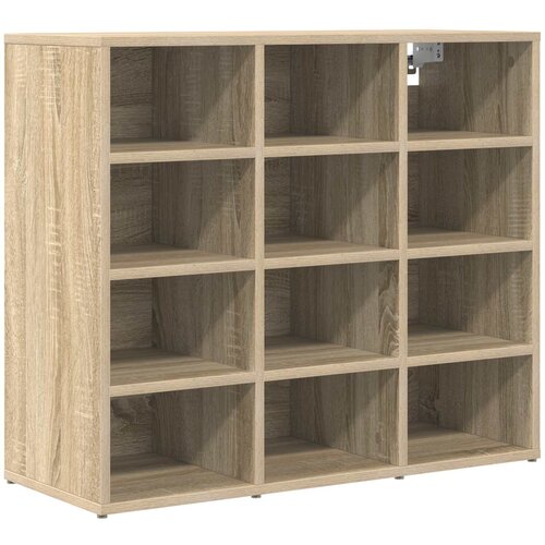 vidaXL Omara za čevlje Sonoma hrast 77,5 x 30 x 67 cm Konstruiran les, (5000161787) Cene