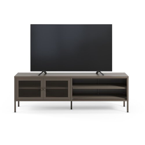 Marckeric Siva metalna TV komoda 160x50x35 cm Fayna &amp;ndash; Slike