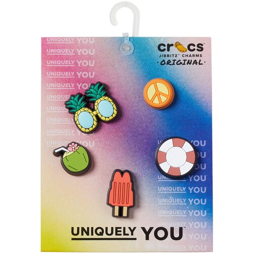 Crocs Dodatki JIBBITZ HAPPY SUMMER 5 PACK Večbarvna Slike