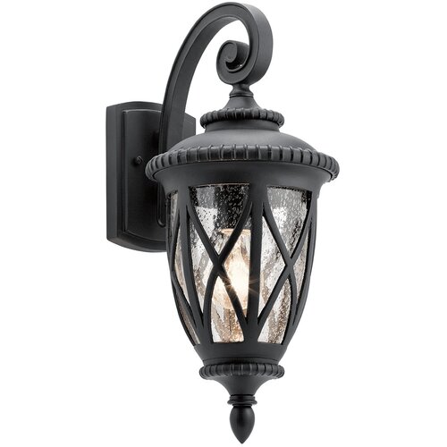 Elstead Lighting Elstead Admirals Cove Zunanja stenska svetilka z 1 lučjo, teksturirana črna, IP44, E27, (22100030) Cene