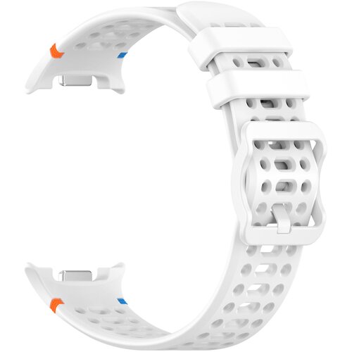 INF Združljiv s Samsungom: Silikonski pa&scaron;ček z luknjami za Galaxy Watch 8/8 Classic White, (5000085906) Cene