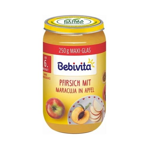 Bebivita Bio otroška kaša - breskev s pasijonko v jabolku Cene