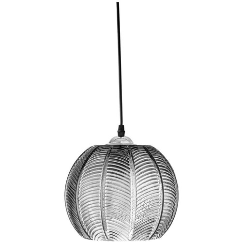 Bloomingville Siva viseća svjetiljka sa staklenim sjenilom &amp;oslash; 22 cm Adar &amp;ndash; Slike