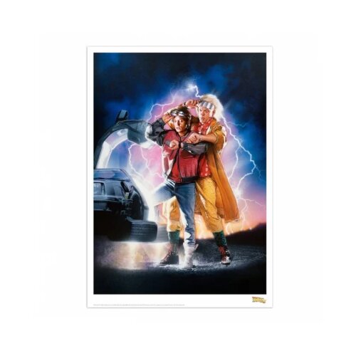 Fanattik Back to the Future Art Print 3 Cene