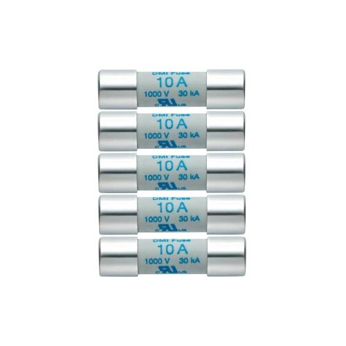 Testo 5-dijelni set rezervnih osigurača 10A/1000V, 0590 0004 Slike