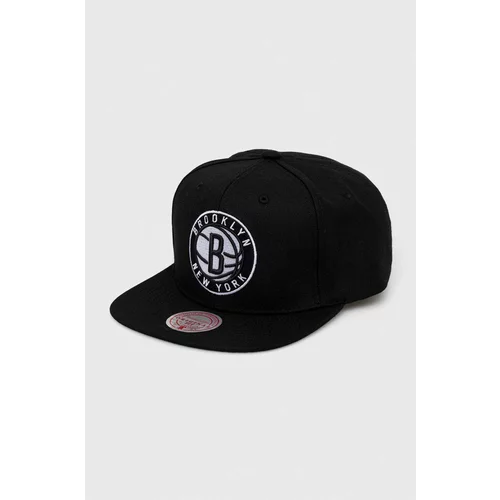 Mitchell & Ness Kapa sa šiltom Brooklyn Nets boja: crna, s aplikacijom