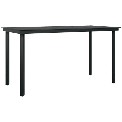  5-dijelni vrtni blagovaonski set s jastucima poliratan smeđi Smeđa 140 x 70 x 74 cm Slike