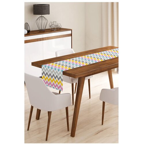 Minimalist Cushion Covers Namizni tekač iz mikrovlaken Colorful, 45 x 145 cm Cene