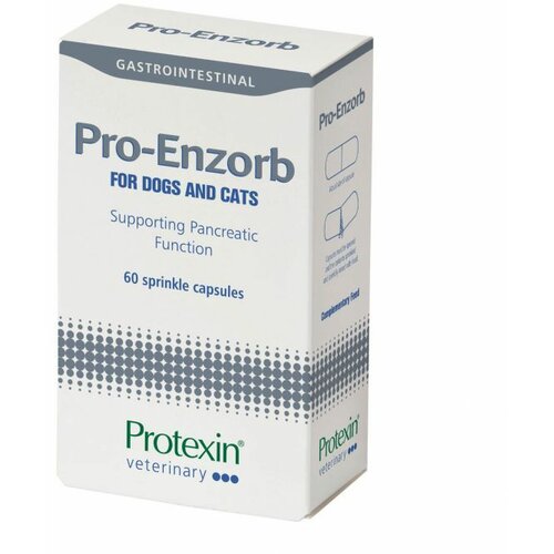 Protexin Pro-Enzorb za podržavanje funkcije pankreasa kod pasa i mačaka 60 kapsula Slike