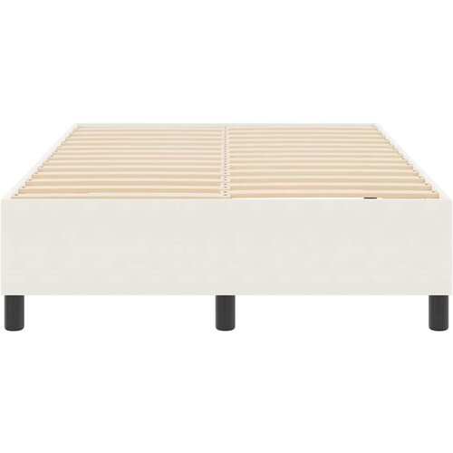  Krevetna platforma Krema 120 x 190 cm Kordura tekstil Slike