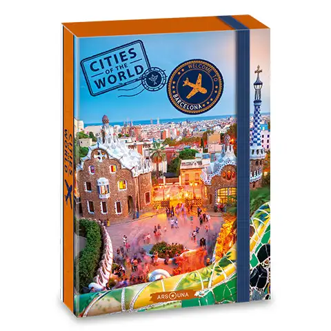 Ars Una cities of the world barcelona slika mapa A/5 Cijene