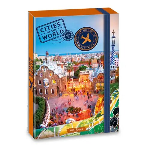 Ars Una Register velikosti A5 : Cities of the World Mestna panorama Barcelone Cene