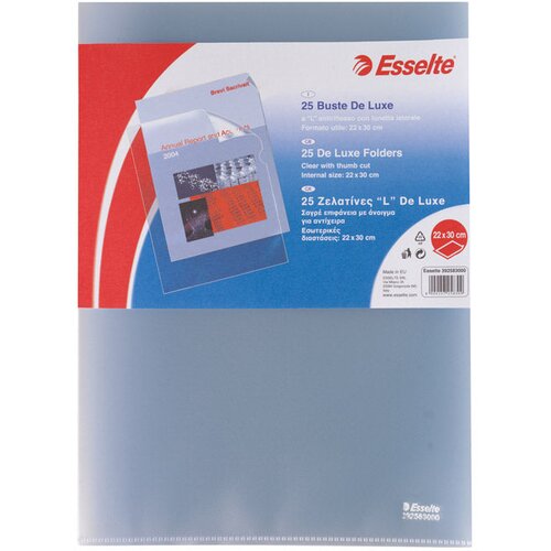  Fascikl "L" 90my pp A4 mat Copy Safe pk25 Esselte 39258300 Cijene