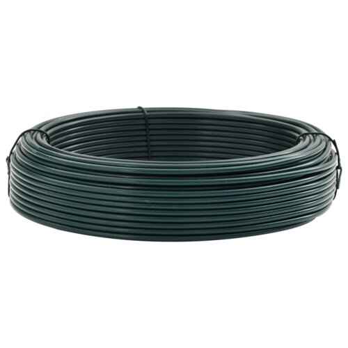 vidaXL Žica za vezivanje ograde Zelena 33 m Čelik prekriven PVC-om Cene