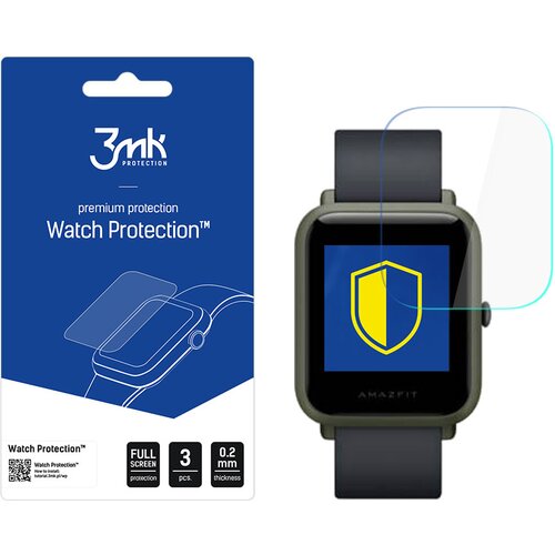 3mk XIAOMI AMAZFIT BIP A1608 - WATCH PROTECTION V. ARC+, (22001206) Slike