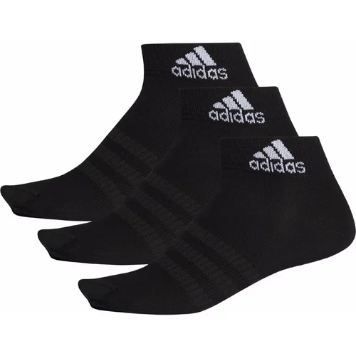 Adidas Nogavice 3 PAK LIGHT ANK 3Pack - črne Črna