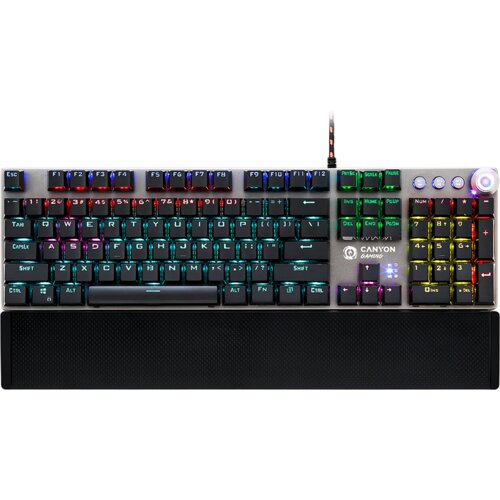 Canyon Nightfall GK-7 mehanička gaming tipkovnica RGB US raspored Cene
