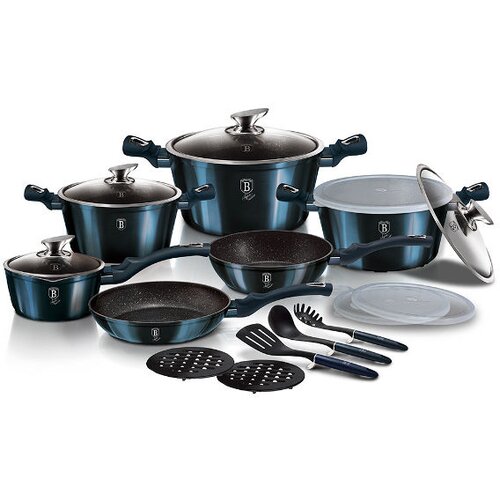  Set posuđa Berlinger Haus BH/2553NO-6 Metallic Line Aquamarine Edition Slike