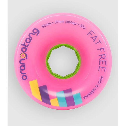 Orangatang Fat Free 65mm 83a Wheels pink Cene