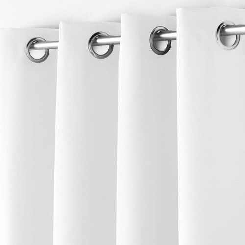 Douceur d int&amp;eacute;rieur Bela zavesa 140x180 cm Essentiel &amp;ndash; Slike