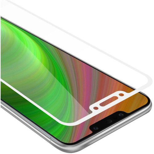 Cadorabo Huawei MATE 20 LITE - Za&scaron;čitna folija za transparentna z belo - Za&scaron;čitno steklo s kaljenim zaslonom s trdoto 9H in 3D dotikom, (20562945) Cene